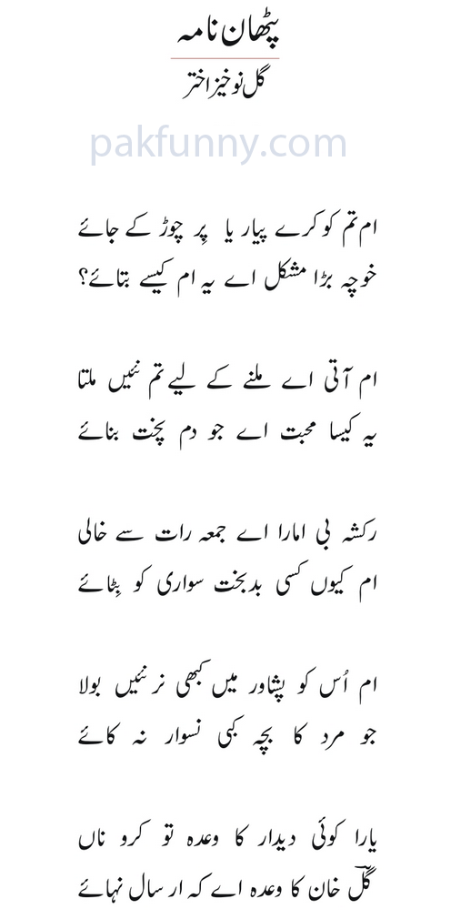 Pathan Nama by Gul e Naukhaiz Akhtar