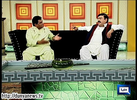 Hasb-e-Haal Azizi Interview as Sheikh Rashid 30-Nov-2014