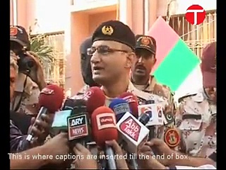 Rangers Colonel Briefing To Media After MQM 90 Raid