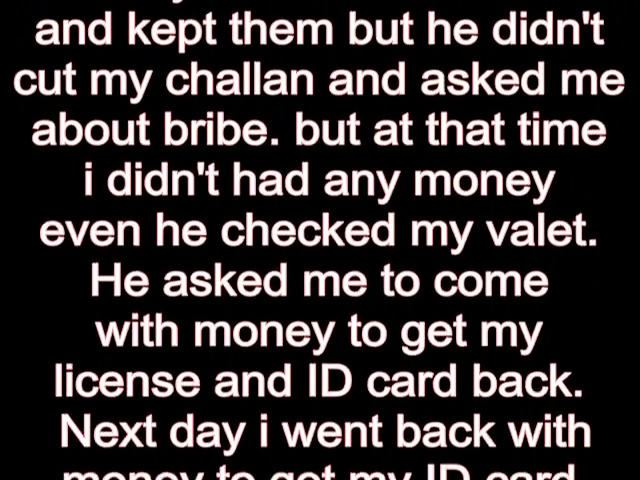 Islamabad Traffic Police Officer Demanding Bribe From Students – Leaked Video